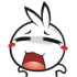 bunny sticker