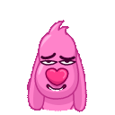 lovehound sticker