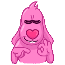 lovehound sticker