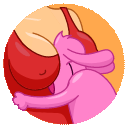 lovehound sticker