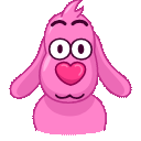 lovehound sticker
